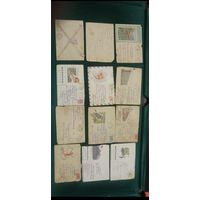 Конверты СССР подписанные