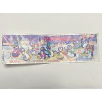 Вкладыш ретро киндер Пингвины в баре (Peppy Pingos Party) 1994