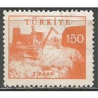 Турция. Табакоуборочный комбайн. 1959г. Mi#1706.