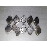Транзисторы  KU602, KU605, KU607, KD501, 2SC1114, 2SC867, BD354