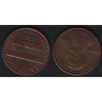 США km201 1 цент 1982 год (-) (_5 ТОРГ ЛЮБОЙ