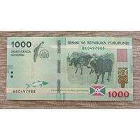 Werty71 Бурунди 1000 франков 2021 UNC банкнота