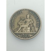 Франция  франк 1925 года .