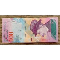 Werty71 Венесуэла 100 боливаров 2018 UNC банкнота
