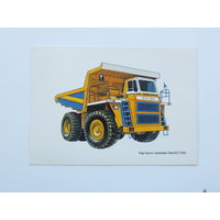 Белаз открытка Беларусь Довбик 1998  10х15 см