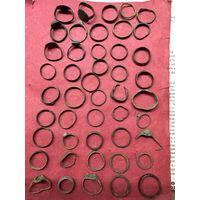 Кольца.старинные.цена за все.