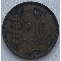 Литва 10 центов 1925 г.