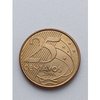 Бразилия. 25 сентаво 2006 года. (4)