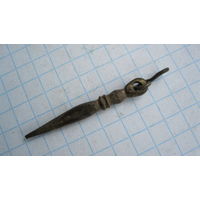 Привеска старинная. Бронза, литье.