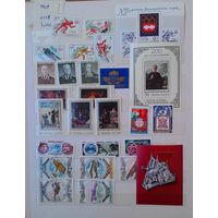 Набор марок СССР 1976 года. 120 марок, 6 блоков.