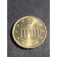 Германия 20 евроцентов 2015 J