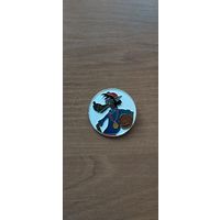 Значок. Ну, Погоди! Волк с медалью. САЗ