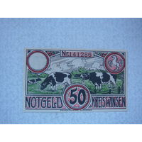 Германия 50 пфенингов  1921 нотгельд