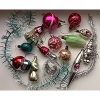 Елочные игрушки ссср продажа лотом