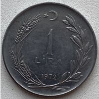 Турция 1 лира 1972 г.