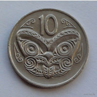 Новая Зеландия 10 центов, 1975