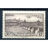 Франция - 1939г. - архитектура Леона, мост - 1 марка - полная серия, MH [Mi 463]. #2-Fr-55-A-2
