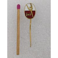 Знак-фрачник Югославии. JSI. Федерация гимнастики. тяжёлый