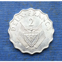 Руанда 2 франка 1970