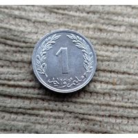 Werty71 Тунис 1 миллим 1960