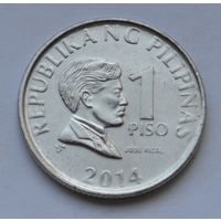 Филиппины, 1 писо 2014 г.