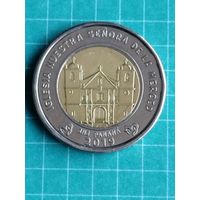 Панама 1 бальбоа 2019 г. Церковь Богоматери Милосердия.