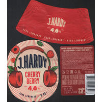 Пивная этикетка - J. HARDY
