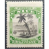 Британские колонии. О-ва Кука Ниуэ 1925 г. SG44 MH