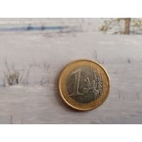 ГЕРМАНИЯ 1 ЕВРО ВОЗМ.ОБМЕН