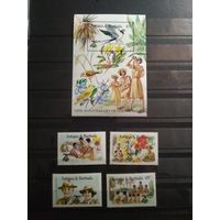 Антигуа и Барбуда. 1985 г. Скауты.