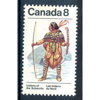 Канада - 1975г. - национальные костюмы, 8 с - 1 марка - MH [Mi 588]. #3-WB-86-A-2