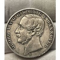 Талер 1866 года без МЦ.B.Германия.