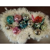 Елочные игрушки СССР 13 шт.