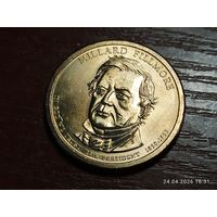 США 1 доллар 2010 Миллард Филлмор