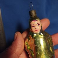 Мальчик в пальто елочная игрушка ссср каталог серия Дети Культигрушка