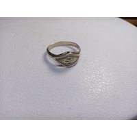 С рубля без мц. колечко 2гр. еЗвезда875пр.  :1Е. на тонкий пальчик 1.6х1.7см.