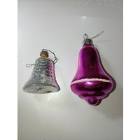 Ёлочные игрушки - КОЛОКОЛЬЧИК , СССР . Цена за всё .