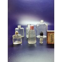 Флакончик от парфюм СССР 6 шт. одним лотом.