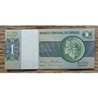Werty71 Бразилия 1 крузейро 1980 UNC банкнота