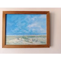 Море. Масло,холст. 30 х 40 см.