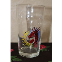 КРАСИВЫЙ БОКАЛ ИЗОБРАЖЕНИЕ "ДРАКОН" 500 МЛ