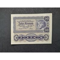 10 крон 1922 года. Австрия.  UNC-. Распродажа
