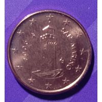 1 евроцент  2006  Сан Марино
