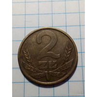 2 злотых Польша 1982 год