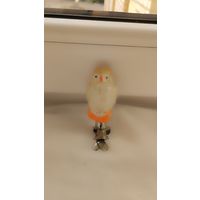 Ёлочная игрушка СССР "Сова"
