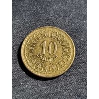 Тунис 10 миллимов 1997
