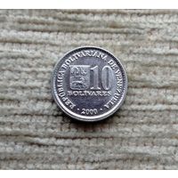 Werty71 Венесуэла 10 боливаров 2000