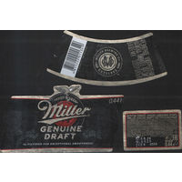 Пивная этикетка - Miller