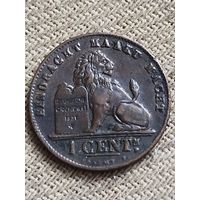 Распродажа - 1 сантим 1899г.,Бельгия,Леопольд 2