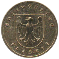 Республика Польша (III Речь Посполитая). 2 злотых 2004. Воеводства Польши. Воеводство Силезское (Шлёнское).